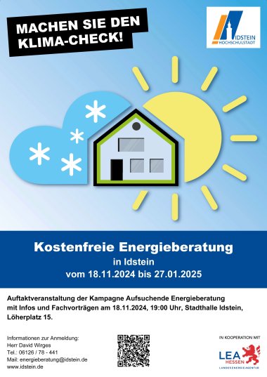 Plakat Aufsuchende Energieberatung